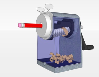 削笔器su免费模型下载(1)
