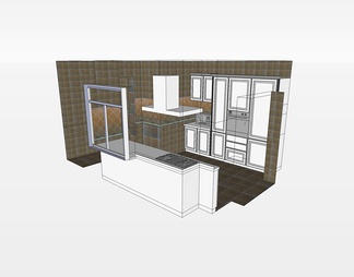 厨房su免费模型下载(1)
