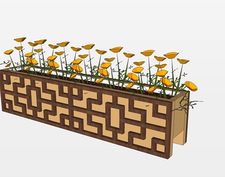 花箱su免费模型下载(1)