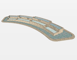 水景su免费模型下载(1)