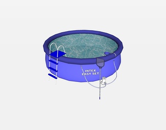 游泳池su免费模型下载(1)