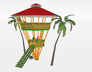 创意建筑su免费模型下载(1)