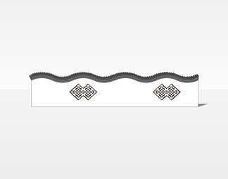 围墙su免费模型下载(1)