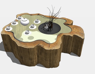 茶几su免费模型下载(1)