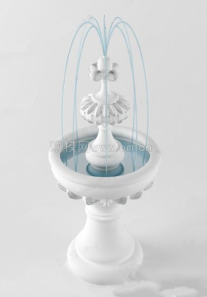 喷泉 3d模型(43)(1)