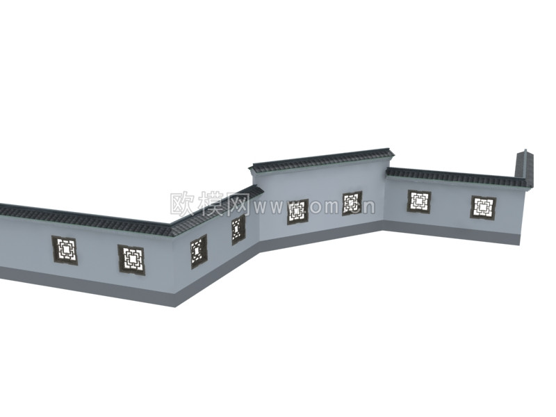 中式古建民俗3D模型(1)